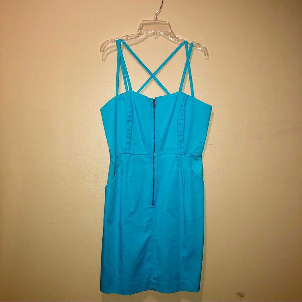 Blue Cocktail Dress